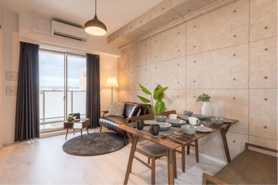 在川在大阪的民宿内景