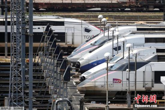 资料图：法国列车。
