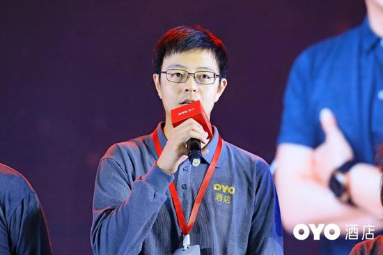 OYO中国首席发展官胡宇沸。来源：被访者