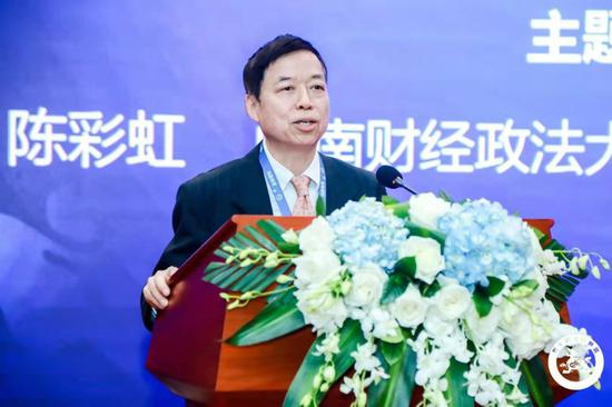 中南财经政法大学特聘教授、原建行董事会秘书陈彩虹