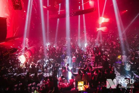 2018年12月，成都电音剧场Playhouse&nbsp;图片来源：每经记者 张建 摄