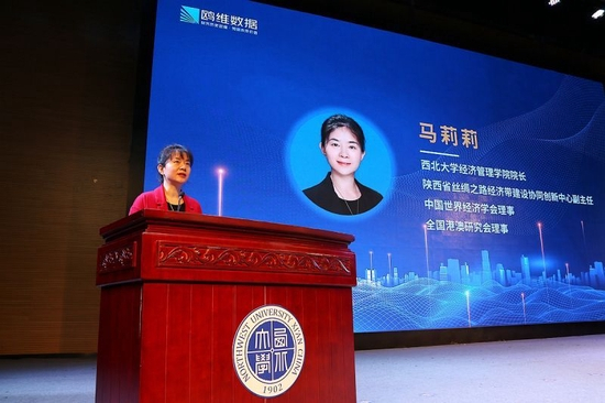 西北大学经济管理学院院长马莉莉致辞