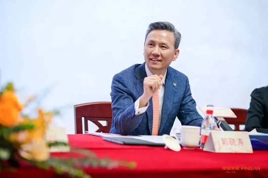 ▲中国平安联席首席执行官 郭晓涛