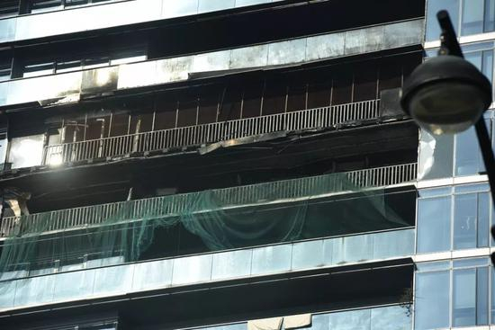 ▵杭州，“保姆纵火案”事发地杭州绿城·蓝色钱江小区 图/视觉中国