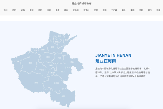 建业地产深深扎根在河南