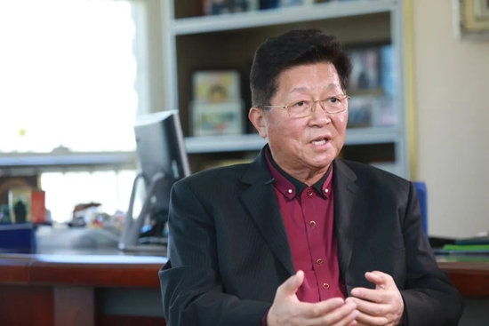 　　原国家房改课题组组长、中房集团公司原董事长孟晓苏。中房报记者 刘洋/摄