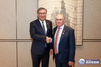 商务部部长王文涛会见澳大利亚贸易部长法瑞尔