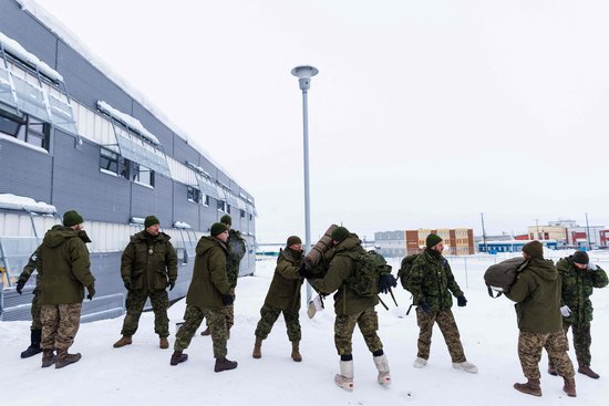 △加拿大军队训练（资料图）