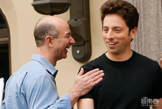 1998年杰夫·贝索斯约见拉里·佩奇和谢尔盖·布林（图片来源：路透社）