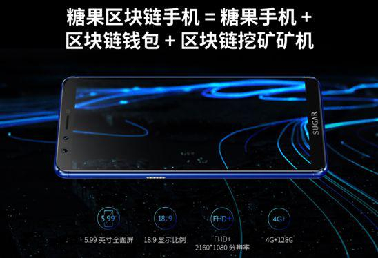 （糖果区块链手机销售页面截图）