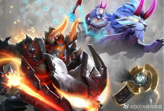图片来源：DOTA游戏联盟官方微博