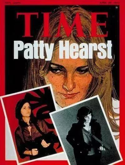▲帕蒂·赫斯特的疯狂经历，让她登上了《时代》封面