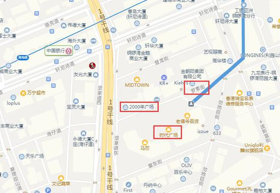 来源：腾讯地图