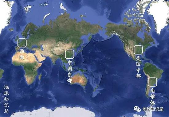 世界上农业条件最好的几个地区，南锥体最为偏远，开发也最晚