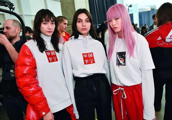 2018年2月纽约时装周后台花絮&nbsp;&nbsp;&nbsp;受访者提供图