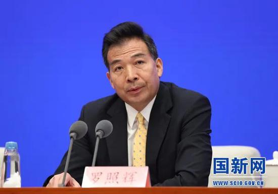 ▲外交部副部长罗照辉&nbsp;来源：国新网
