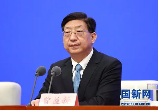 ▲卫生健康委副主任曾益新&nbsp;来源：国新网