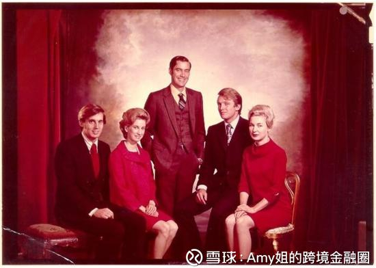 △特朗普和他的兄弟姐妹