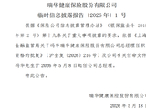 新将上任，旧疾可除？偿付能力承压、单产品保费贡献近8成，瑞华健康破局前路几何？
