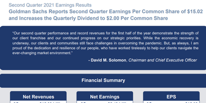全球投行no 1高盛q2利润达预期150 火爆ipo市场撑起亮眼财报 手机新浪网