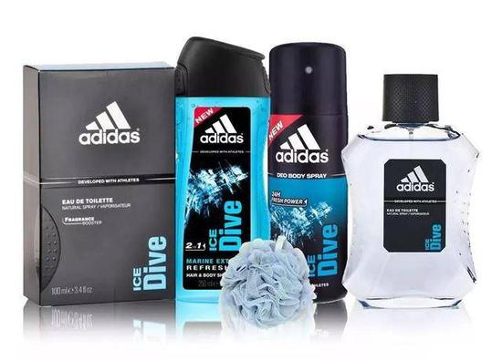 阿迪达斯运动香水也是一线经典产品