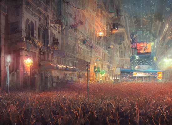 本图为AI作画，创意by娱乐资本论茶茶