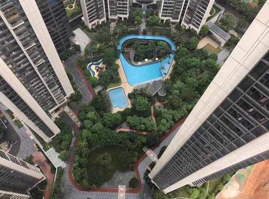 圖注：華聯城市全景