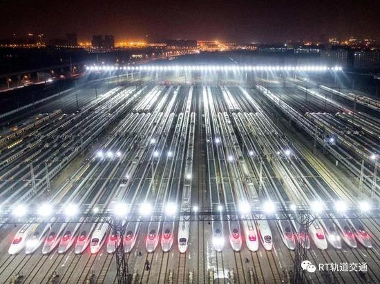 中国高铁运营里程已占全球高铁运营总里程近七成（图源：新华社）&nbsp;