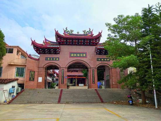 莆田市东庄镇竹林村的陈靖姑祖庙。摄影：李秀芝