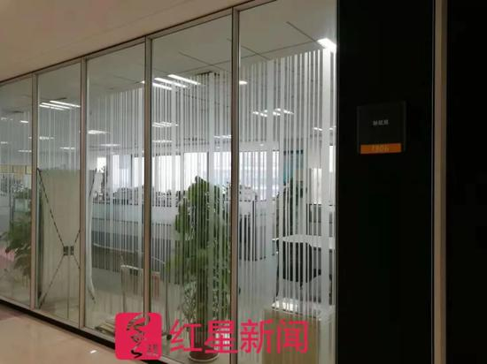 ▲西安高新区财政局办公区域&nbsp; 图片来源：红星新闻