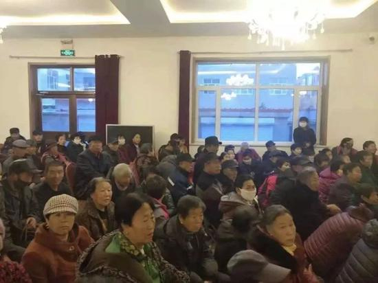 　养老钱收割现场