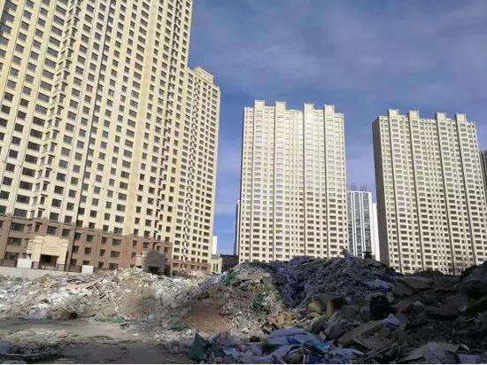 爱达九溪小区内部实景。