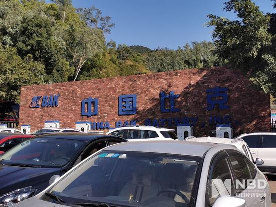 深圳比克电池另一处大门位置 图片来源：每经记者 欧阳凯 摄