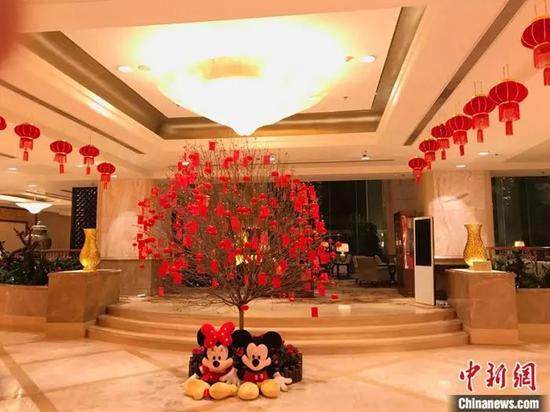 图为香格里拉酒店。中新社记者 夏春平 摄