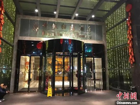 图为丹枫白露酒店。中新社记者 夏春平 摄