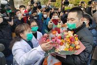 合肥首例治愈患者出院