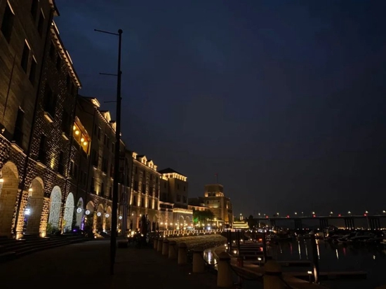 　　霍家开发的南沙游艇会 每经记者 黄婉银 摄