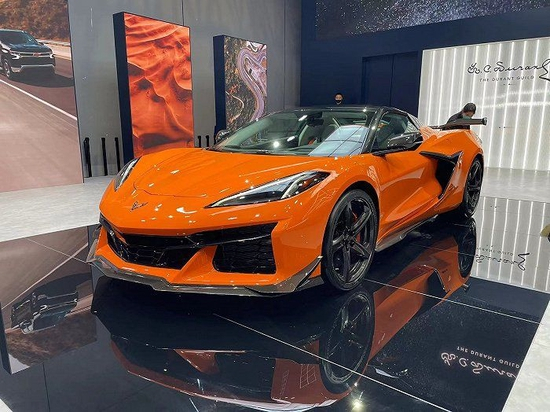 雪佛兰科尔维特Z06敞篷跑车。图片拍摄：周姝祺