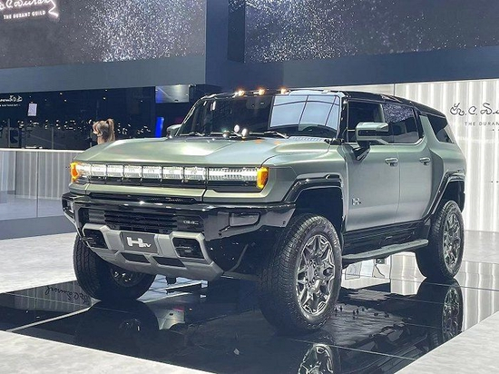 　GMC悍马纯电SUV。图片拍摄：周姝祺