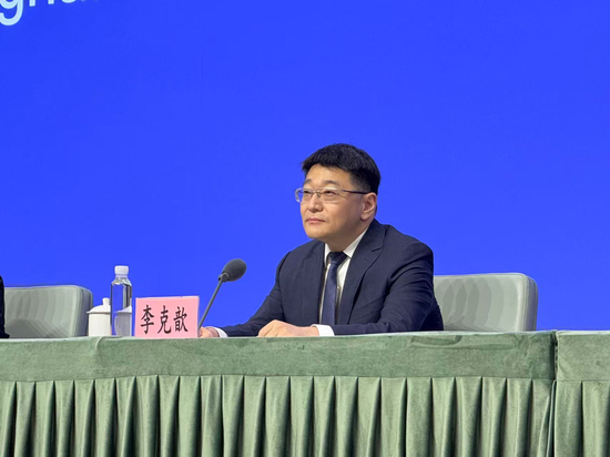 中国人民银行办公厅副主任李克歆 上证报记者 陈佳怡 摄