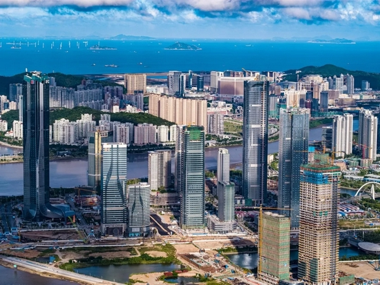 横琴与澳门一水之隔