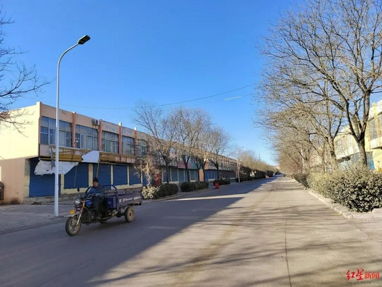 ▲西辛庄镇平时格外冷清