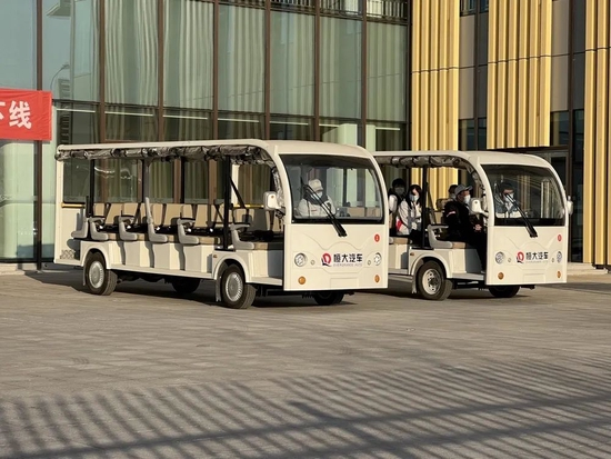 ▲工厂内进行路线演练