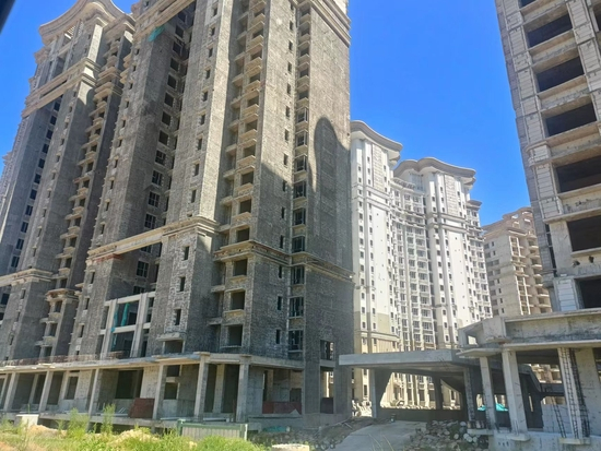 海花岛39栋现场，时代财经/摄