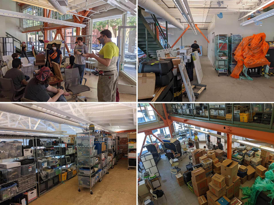 （相比于之前的社区底商，新场地明显“有容乃大”）