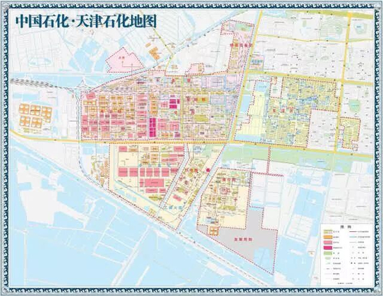 图4： 中国石化-天津石化规划图