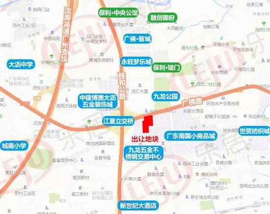 地块示意图（制图：黎毓贤）