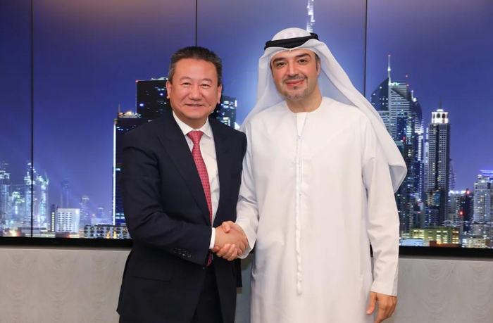 © 非洲大湖区特使办图片 |&nbsp;夏煌与迪拜商会代表洽谈非洲大湖区投资事宜