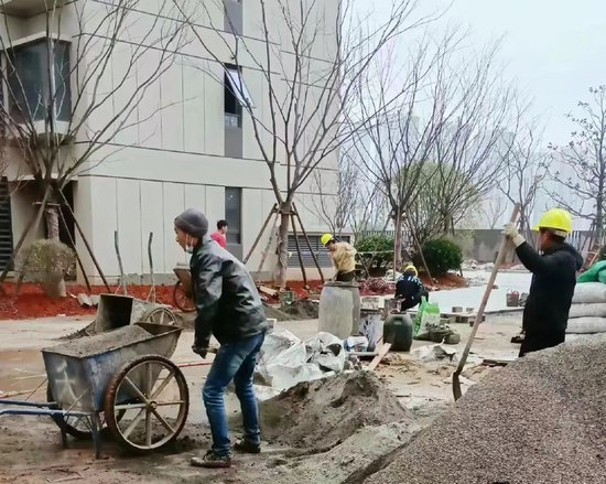 江西省项目现场复工图。吴若凡/摄