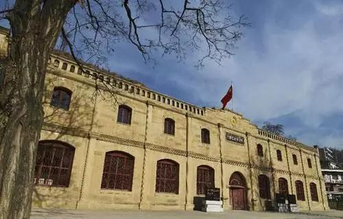 坐落在延安的陕甘宁边区银行旧址